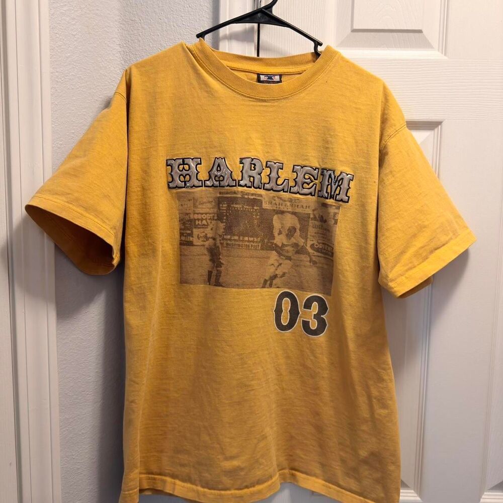 (2003) Urban Spirit Harlem Renaissance Tee - Mustard Yellow - L